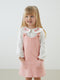 2-Piece Baby Girls' Peter Pan Collar Blouse & Dress Set